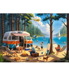 Puzzle Cherry Pazzi Acampada Y Tranquilidad XXL 300 Piezas
