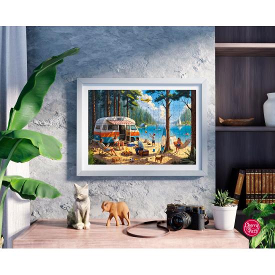 Puzzle Cherry Pazzi Acampada Y Tranquilidad XXL 300 Piezas