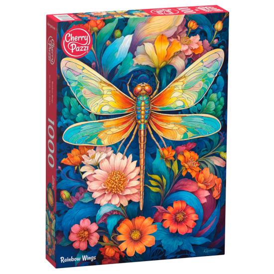 Puzzle Cherry Pazzi Alas de Arcoíris de 1000 Piezas