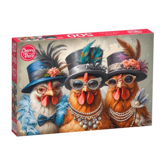 Puzzle Cherry Pazzi Alta Sociedad de 500 Piezas Puzzle Cherry Pazzi Alta Sociedad de 500 Piezas