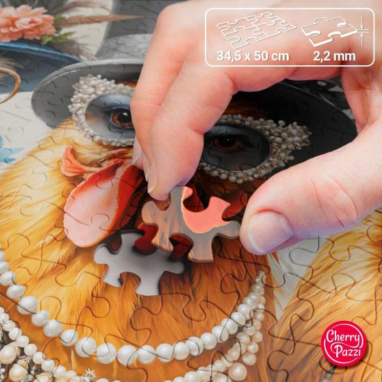 Puzzle Cherry Pazzi Alta Sociedad de 500 Piezas Puzzle Cherry Pazzi Alta Sociedad de 500 Piezas