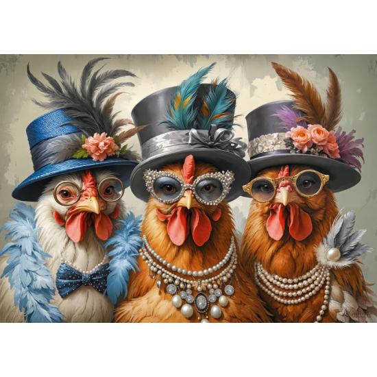 Puzzle Cherry Pazzi Alta Sociedad de 500 Piezas Puzzle Cherry Pazzi Alta Sociedad de 500 Piezas