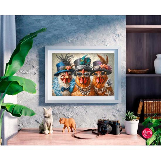 Puzzle Cherry Pazzi Alta Sociedad de 500 Piezas Puzzle Cherry Pazzi Alta Sociedad de 500 Piezas
