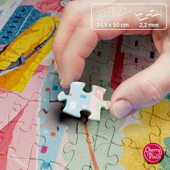 Puzzle Cherry Pazzi Ambiente Urbano XXL de 300 Piezas
