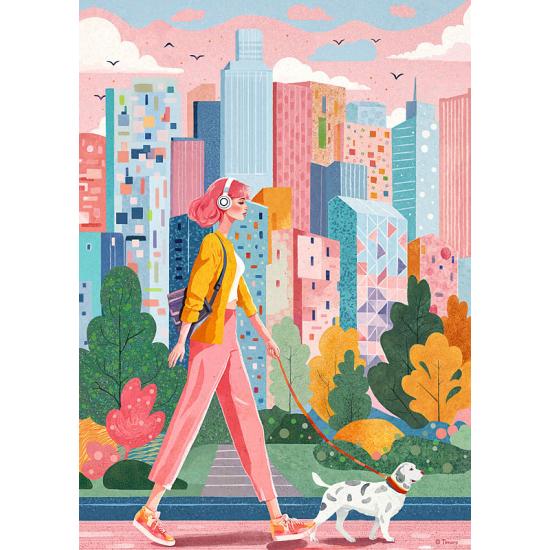 Puzzle Cherry Pazzi Ambiente Urbano XXL de 300 Piezas