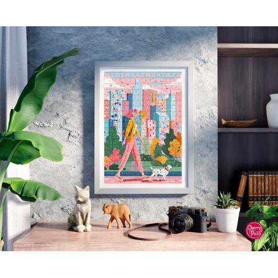 Puzzle Cherry Pazzi Ambiente Urbano XXL de 300 Piezas
