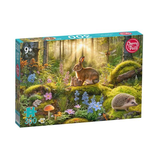 Puzzle Cherry Pazzi Amigos Del Bosque XXL 300 Piezas