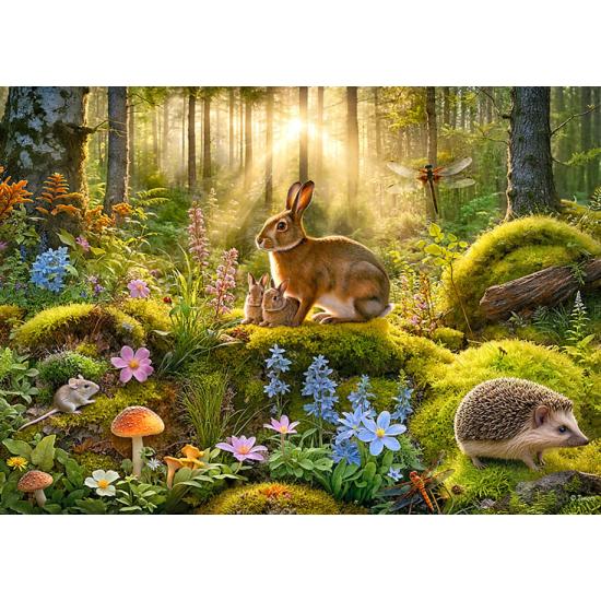 Puzzle Cherry Pazzi Amigos Del Bosque XXL 300 Piezas