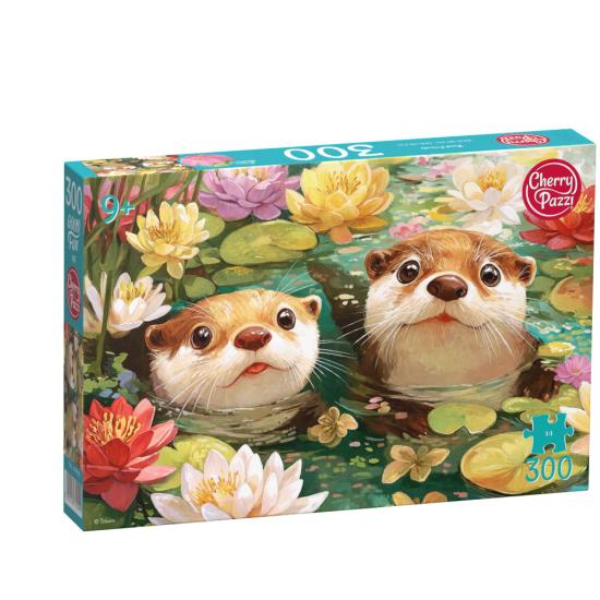 Puzzle Cherry Pazzi Amigos Del Estanque XXL 300 Piezas