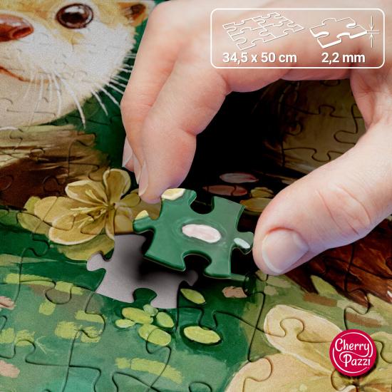 Puzzle Cherry Pazzi Amigos Del Estanque XXL 300 Piezas