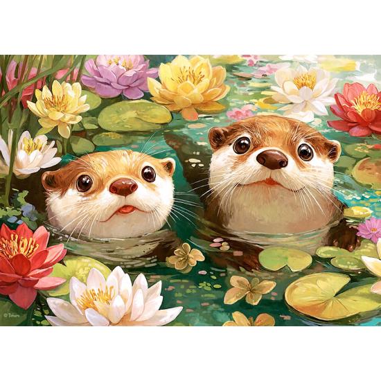 Puzzle Cherry Pazzi Amigos Del Estanque XXL 300 Piezas