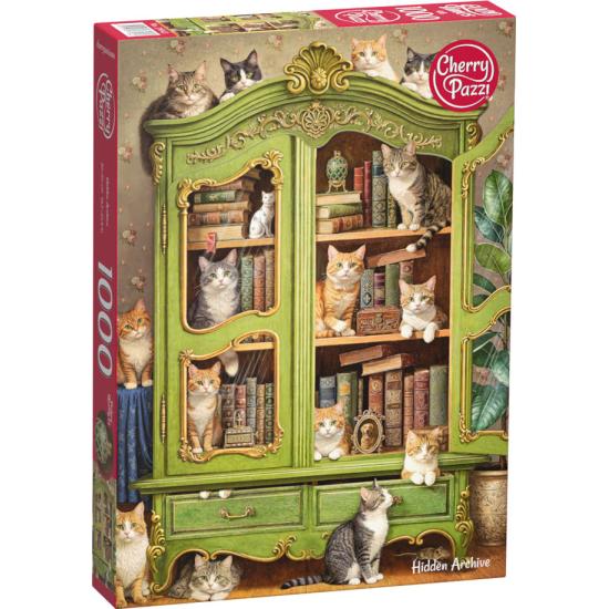 Puzzle Cherry Pazzi Archivo Oculto de 1000 Piezas