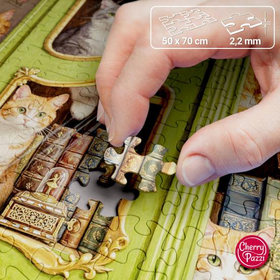 Puzzle Cherry Pazzi Archivo Oculto de 1000 Piezas