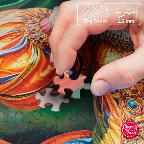 Puzzle Cherry Pazzi Arlequín de 1000 Piezas