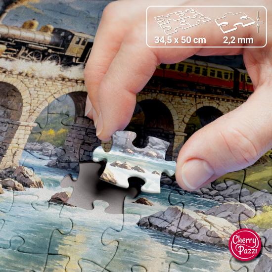 Puzzle Cherry Pazzi Atravesando las Highlands XXL 300 Piezas