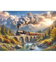 Puzzle Cherry Pazzi Atravesando las Highlands XXL 300 Piezas