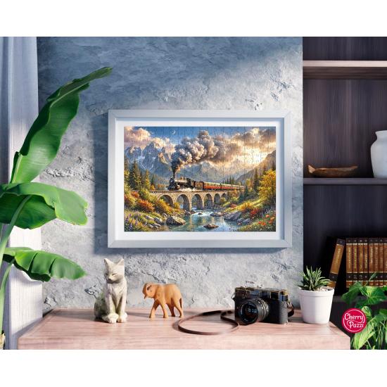 Puzzle Cherry Pazzi Atravesando las Highlands XXL 300 Piezas