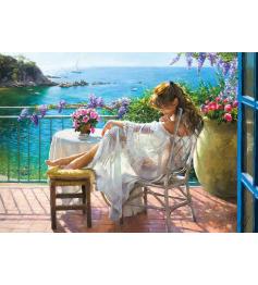 Puzzle Cherry Pazzi Belleza y Mar Azul de 2000 Piezas