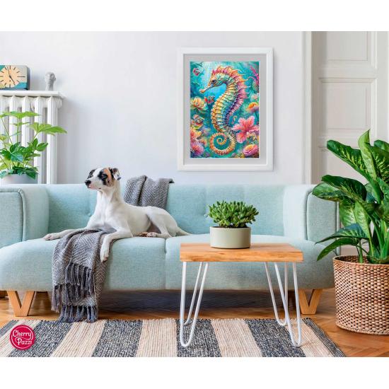 Puzzle Cherry Pazzi Caballito De Mar de 1000 Piezas Puzzle Cherry Pazzi Caballito De Mar de 1000 Piezas