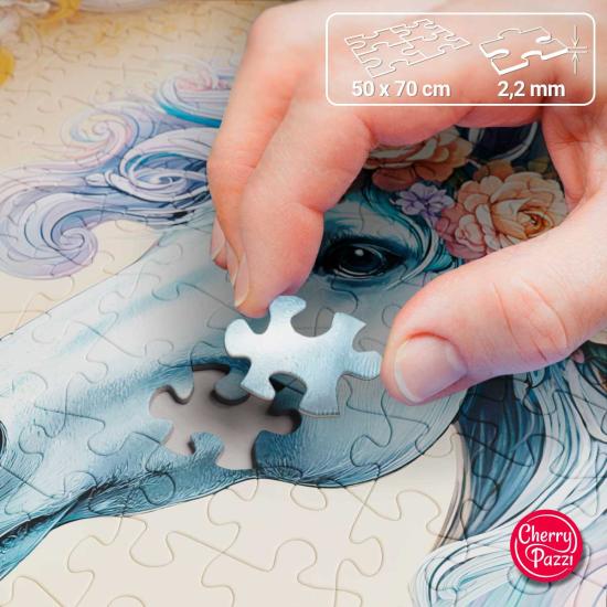 Puzzle Cherry Pazzi Caballo de Ensueño de 1000 Piezas