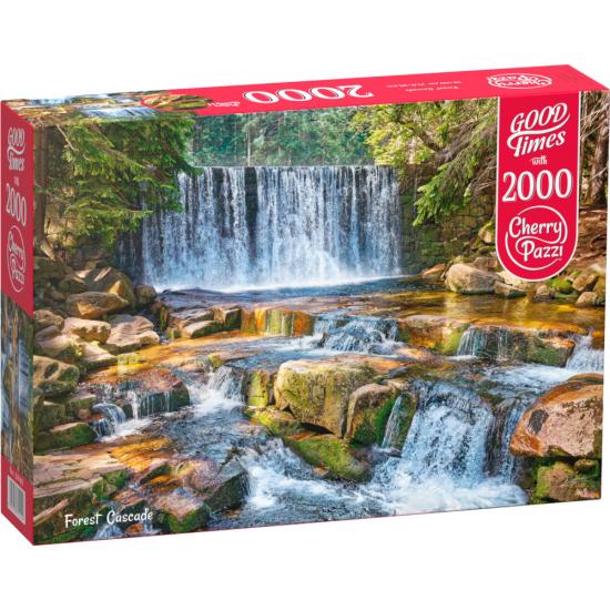Puzzle Cherry Pazzi Cascada del Bosque de 2000 Piezas
