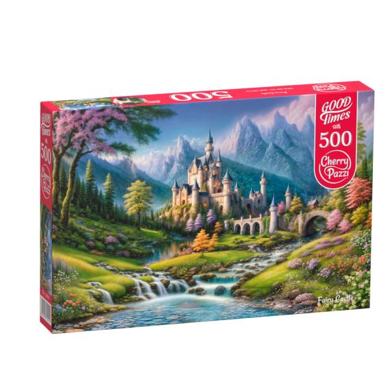 Puzzle Cherry Pazzi Castillo de Hadas de 500 Piezas Puzzle Cherry Pazzi Castillo de Hadas de 500 Piezas