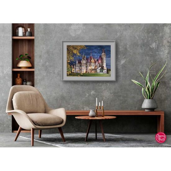 Puzzle Cherry Pazzi Castillo en Moszna de 1000 Piezas