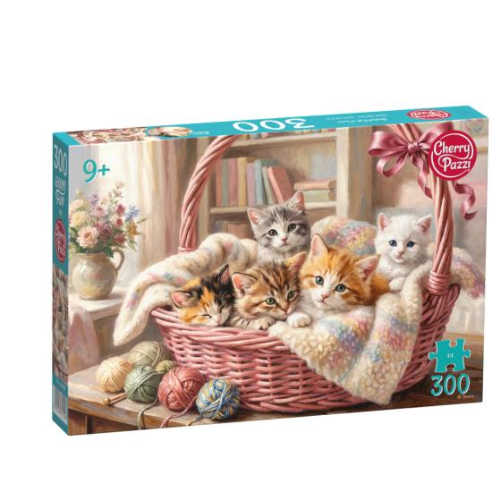 Puzzle Cherry Pazzi Cesta Llena De Amor XXL 300 Piezas