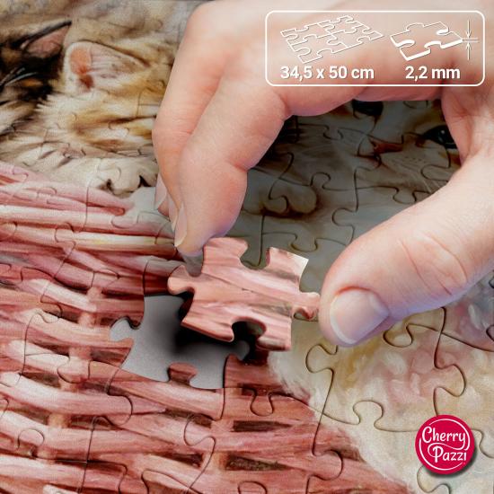 Puzzle Cherry Pazzi Cesta Llena De Amor XXL 300 Piezas