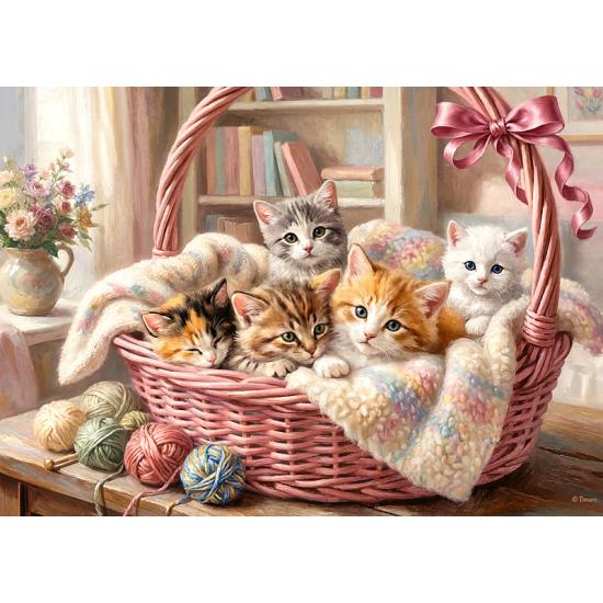 Puzzle Cherry Pazzi Cesta Llena De Amor XXL 300 Piezas