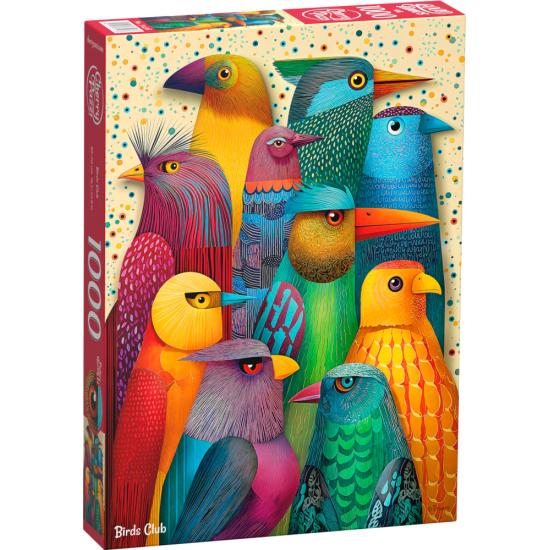 Puzzle Cherry Pazzi Club De Aves de 1000 Piezas