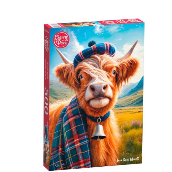 Puzzle Cherry Pazzi De Buen Humor de 500 Piezas