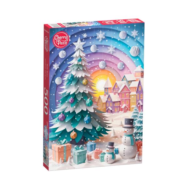 Puzzle Cherry Pazzi Deseos De Invierno de 500 Piezas