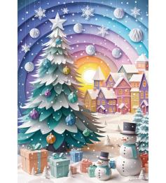 Puzzle Cherry Pazzi Deseos De Invierno de 500 Piezas