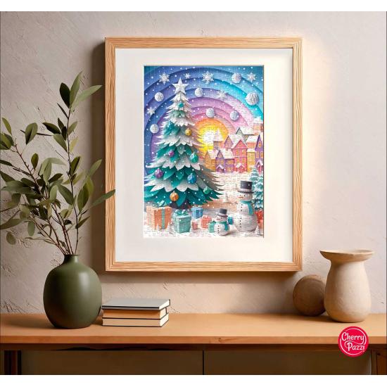 Puzzle Cherry Pazzi Deseos De Invierno de 500 Piezas