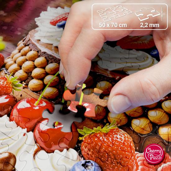 Puzzle Cherry Pazzi Dieta Equilibrada de 1000 Piezas