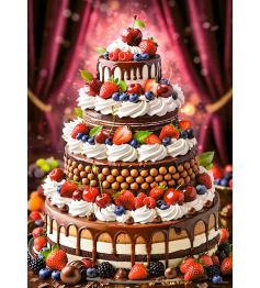 Puzzle Cherry Pazzi Dieta Equilibrada de 1000 Piezas