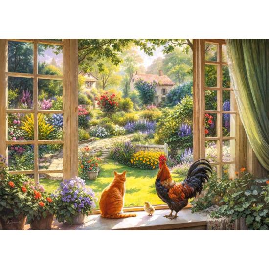 Puzzle Cherry Pazzi Disfrutando de Las Vistas de 1000 Piezas