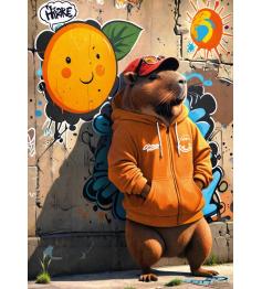 Puzzle Cherry Pazzi Don't Worry, Be Cappy de 500 Piezas