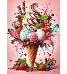 Puzzle Cherry Pazzi Dulce Dicha de 1000 Piezas