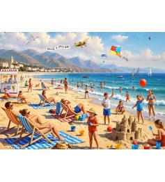 Puzzle Cherry Pazzi El Día de Playa XXL 300 Piezas