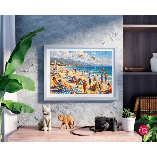 Puzzle Cherry Pazzi El Día de Playa XXL 300 Piezas