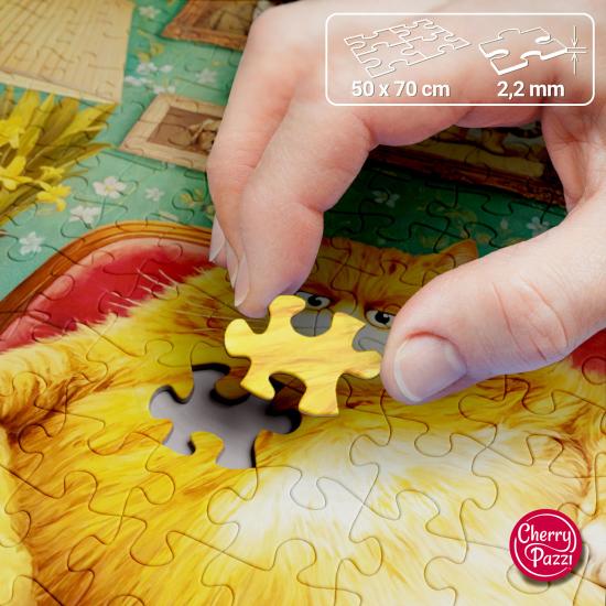 Puzzle Cherry Pazzi El Ejercicio Comienza Mañana de 1000 Piezas