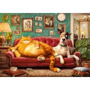 Puzzle Cherry Pazzi El Ejercicio Comienza Mañana de 1000 Piezas
