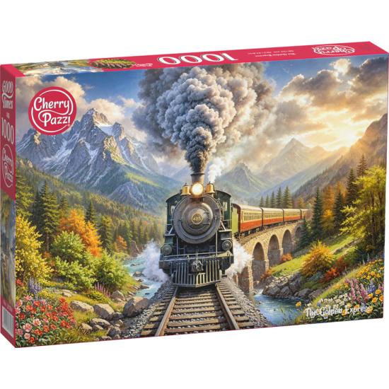 Puzzle Cherry Pazzi El Expreso Dorado de 1000 Piezas