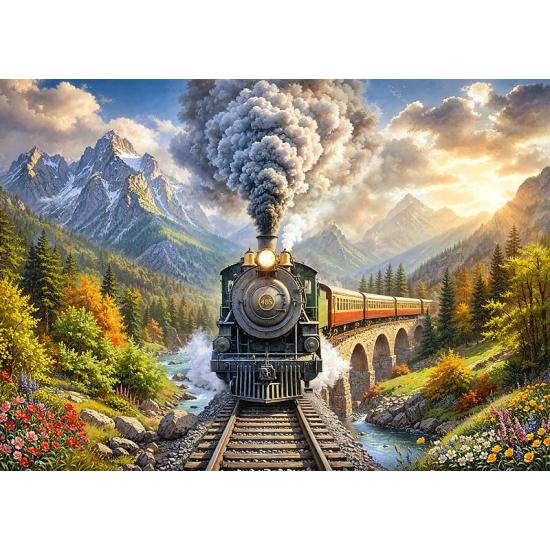 Puzzle Cherry Pazzi El Expreso Dorado de 1000 Piezas
