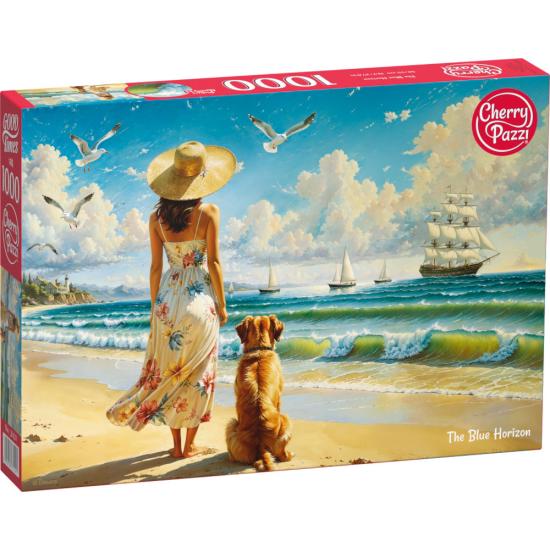 Puzzle Cherry Pazzi El Horizonte Azul de 1000 Piezas