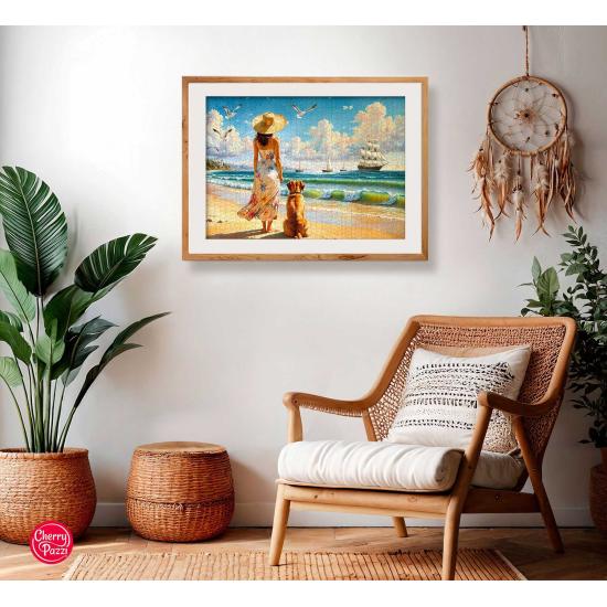 Puzzle Cherry Pazzi El Horizonte Azul de 1000 Piezas