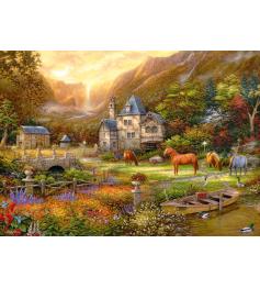 Puzzle Cherry Pazzi El Valle Dorado de 1000 Piezas