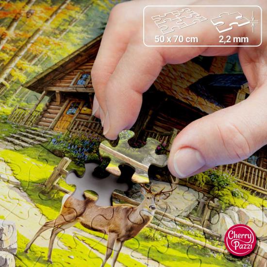 Puzzle Cherry Pazzi El Valle Viviente de 1000 Piezas